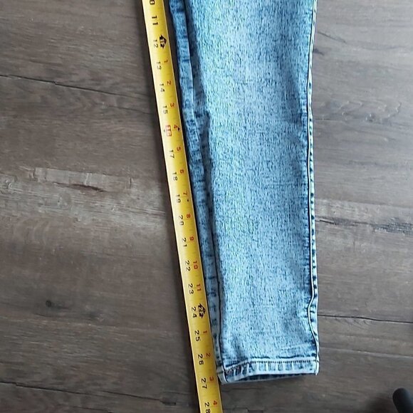 Mitzi Michel Stone Wash High Waist Skinny Jegging - Size 9 - Picture 9 of 12